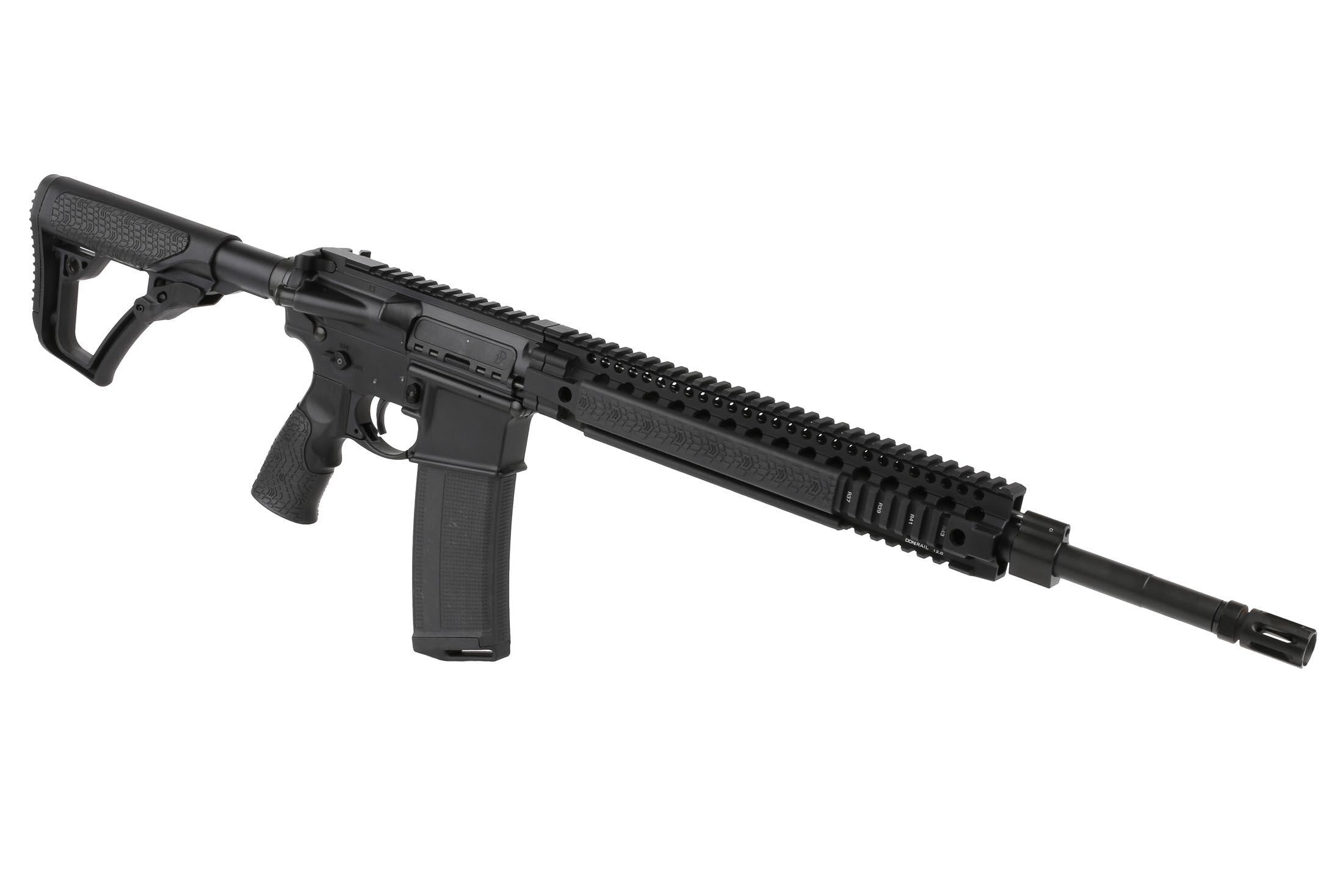 Daniel Defense MK12 5.56 Rifle 18" DDM4 12" Quad Rail Black 0214213175047